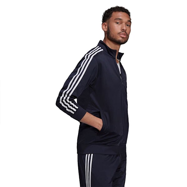 Adidas Stripes Tt Jakke 3 Sort M / Regular Mand