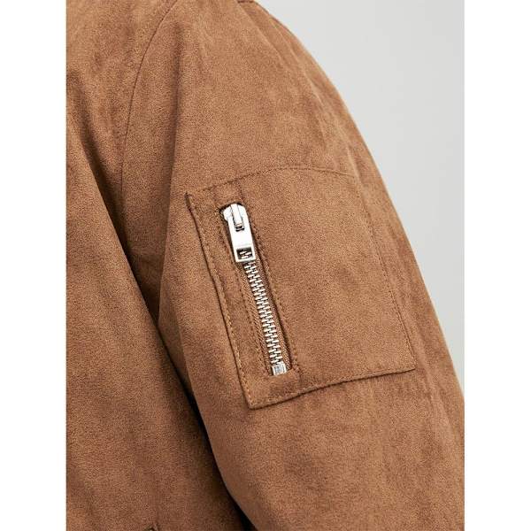 Jack & Jones Jakke Rocky Faux Suede Brun 4XL / Regular Mand