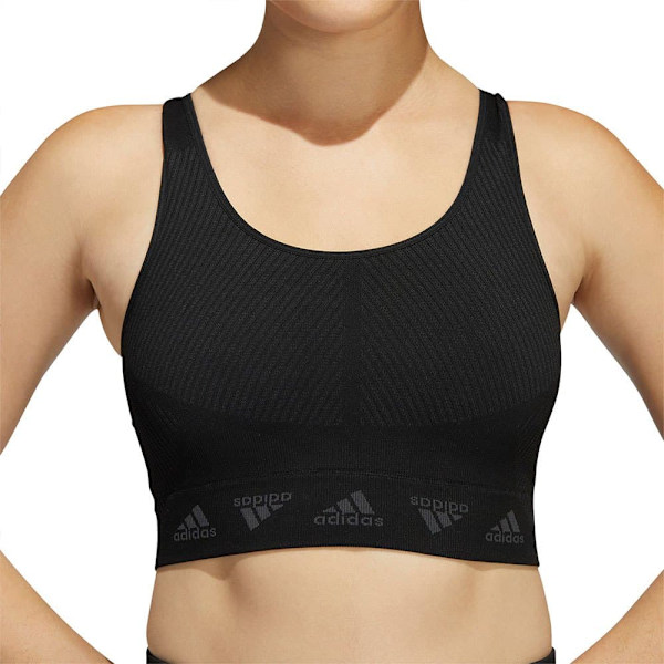 Adidas Sports -bh Aeroknit Sort XS Kvinde