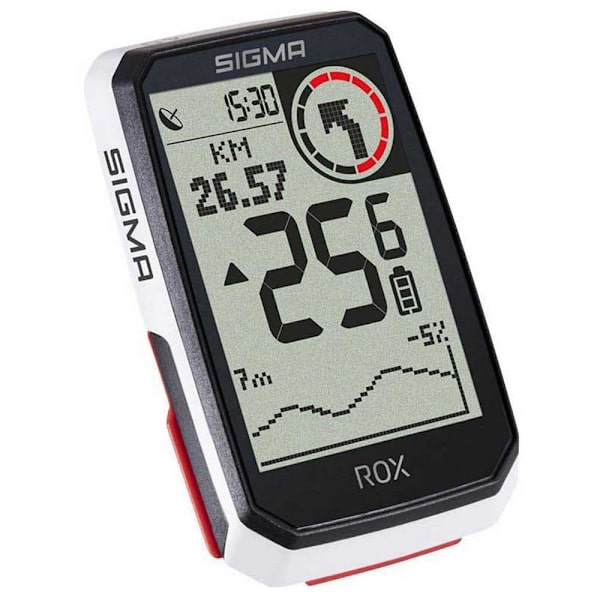 Sigma Cykelcomputer Med Sensorsæt Rox 4.0 Sort