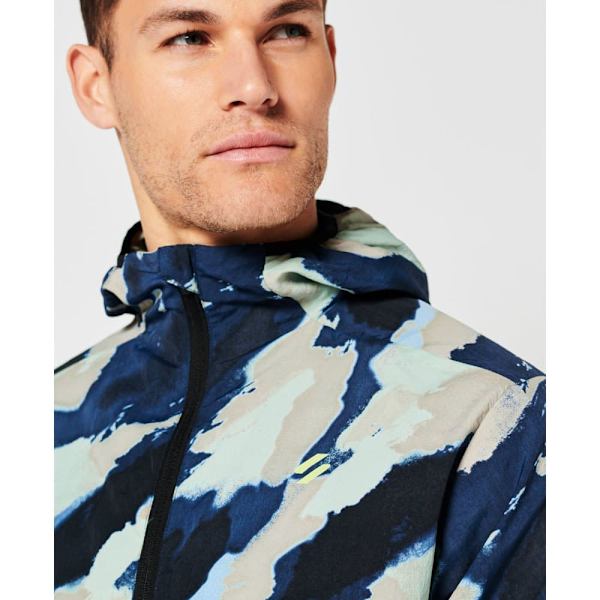 Superdry Jacka Run Blå S Man
