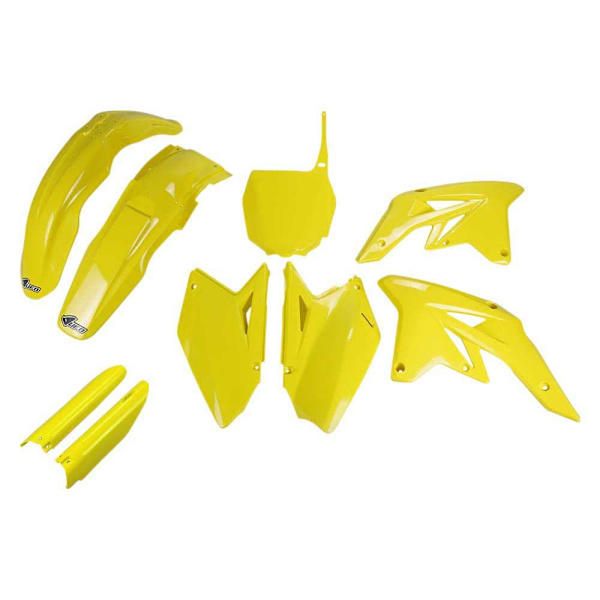 Ufo Muovisarja Suzuki Rmz 250 2007-2009 Sukit407f-102 Fork Protectors &