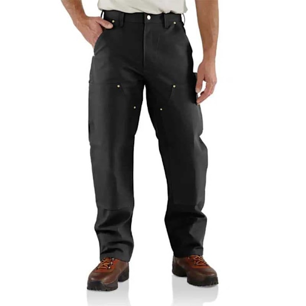 Carhartt Loose Fit Byxor Duck Double Front Grå 42 / 32