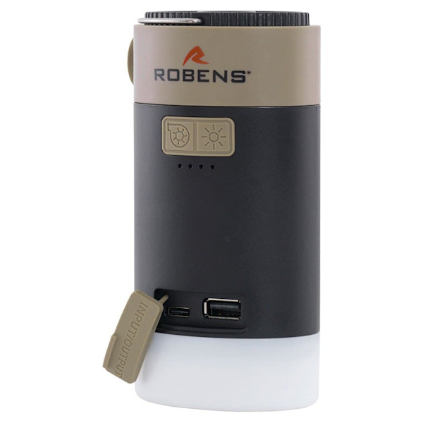Robens Inflator+lampe+usb-c Batteri Cornival 3in1 Transparent