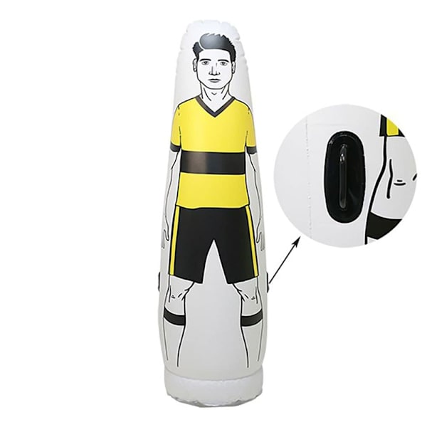 Softee Player Bouncy Barrier Keltainen,Musta 165 x 60 x 45 cm