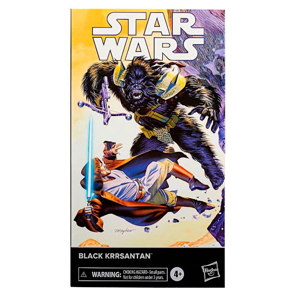 Hasbro Sort Serie Black Krrsantan 15 Cm Orange