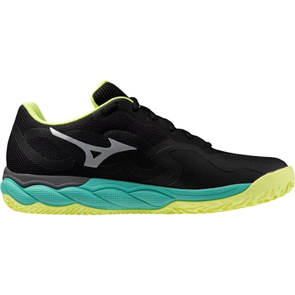 Mizuno Wave Enforce Court Cc Ler-sko Sort EU 40 Mand