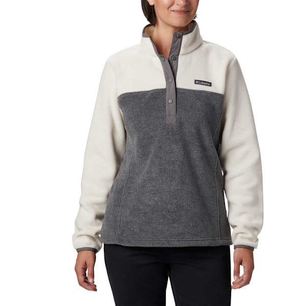 Columbia Benton Springs™ Fleece Med Halv Dragkedja Grå XL Kvinna