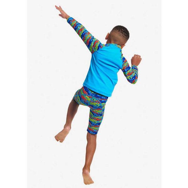 Funky Trunks Uv Pitkähihainen T-paita Zippy Sininen 4 Years