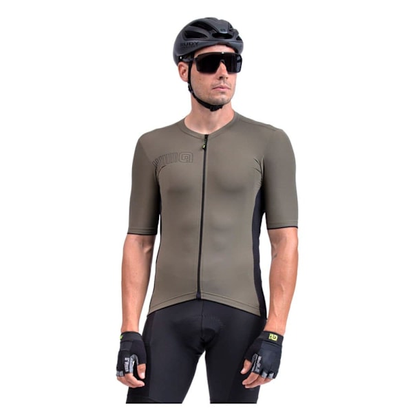 Ale Lyhythihainen Jersey Color Block Keltainen L Mies