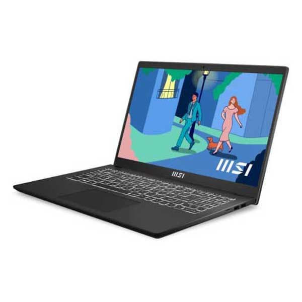 Msi Bærbar Modern B7m-066es 15.6´´ R7-7730u/16gb/512gb Ssd  Spanish QWERTY Sort