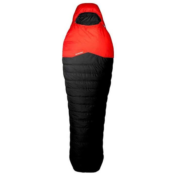 Mammut Sovsäck Nordic Down 180 Svart Regular / Right Zipper