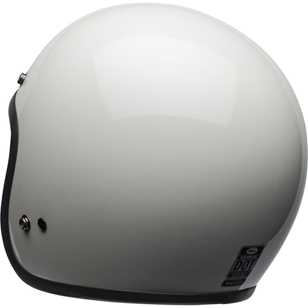 Bell Custom 500 öppen Hjälm Vit S