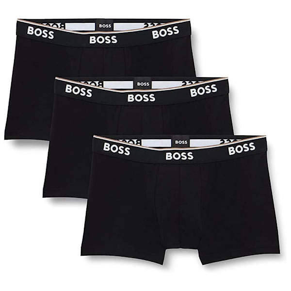 Boss Power Boxers 3 Enheder Sort XS Mand