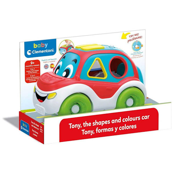 Clementoni Auto Tony Muodot Ja