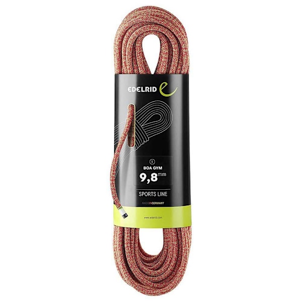 Edelrid Boa Gym 9.8 Mm Rep Röd 350 m