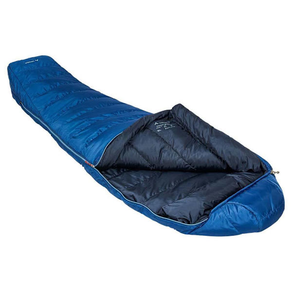 Vaude Sovsäck Hochgrat 500 Xl Dwn Blå Extra Long / Left Zipper