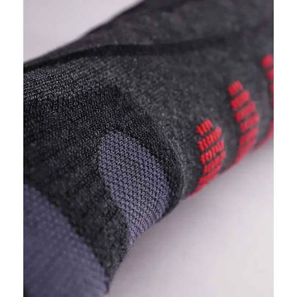 Lenz Långstrumpor Heat 5.1 Toe Cap Regular Fit Grå EU 42-44 Man