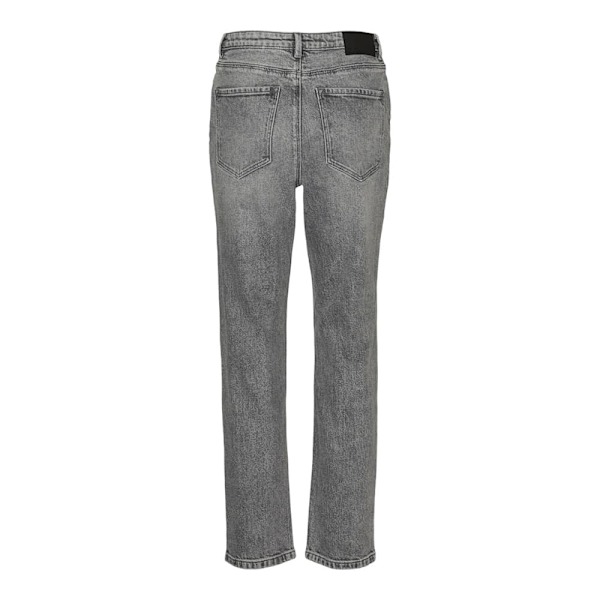 Vero Moda Linda Mom Gu214 Højtaljede Jeans Grå 26 / 30 Kvinde