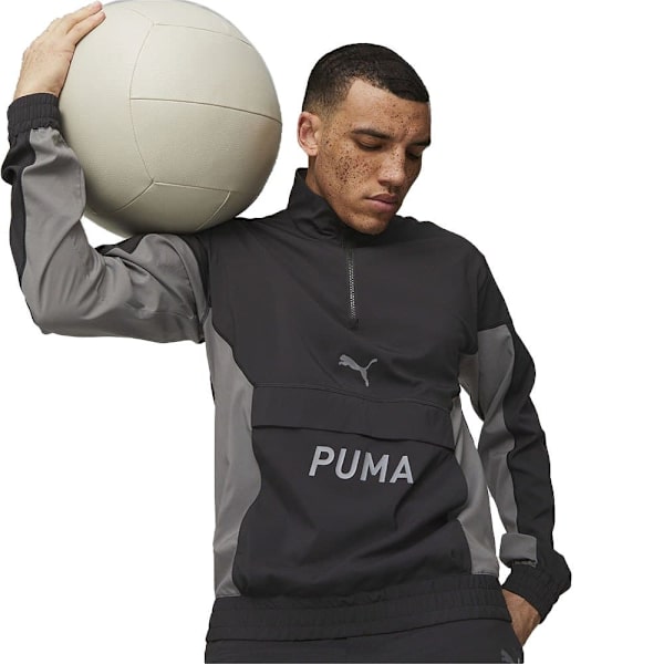 Puma Jakke Fit Woven Sort M Mand