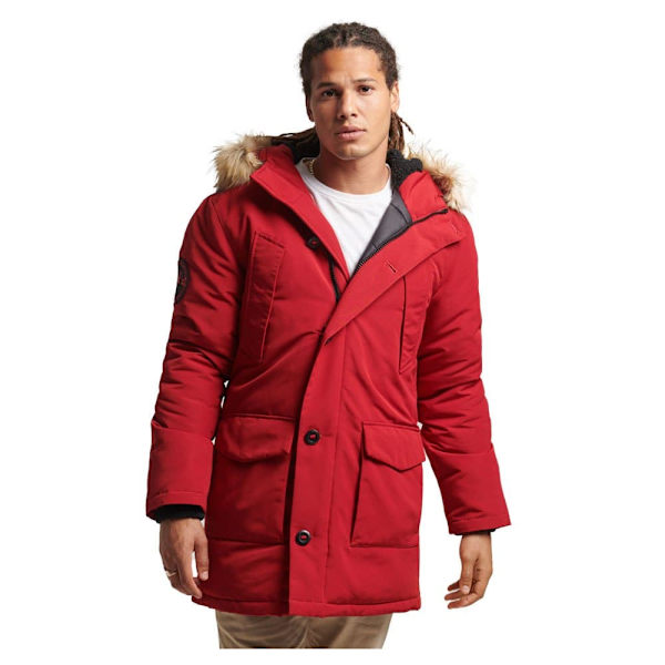 Superdry Jacka Vintage Everest Röd L Man