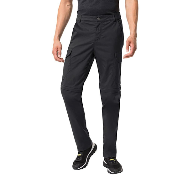 Vaude Neyland Zip Off Housut Musta 48 / Regular Mies