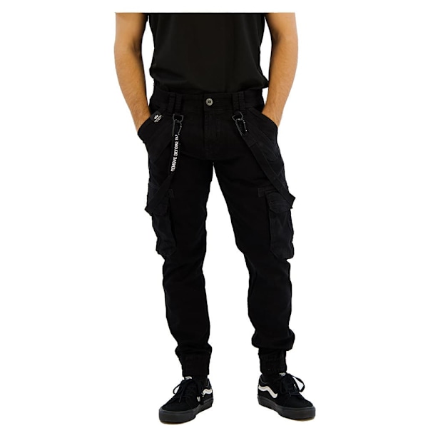 Alpha Industries Utility Byxor Svart 30 Man