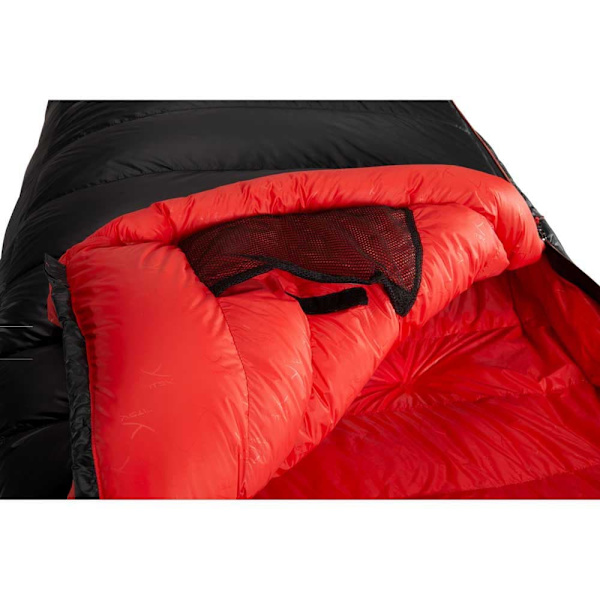 Nordisk Vib 600 Sovsäck Svart Short / Left Zipper