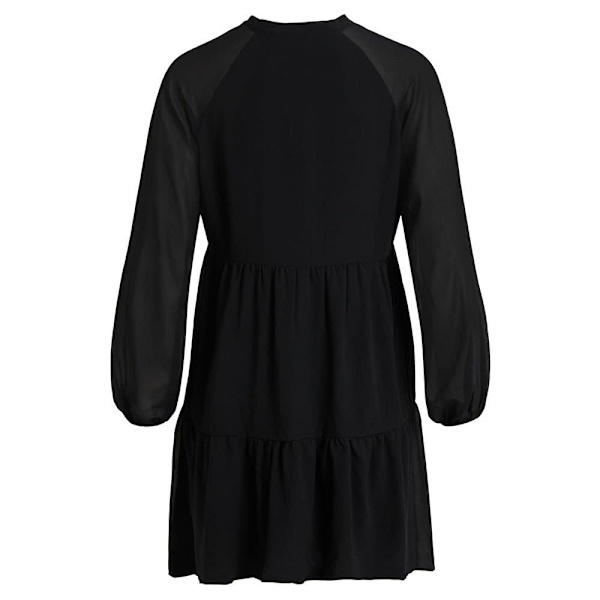 Object Langærmet Kjole Mila Gia 23035512 Sort 44 Kvinde