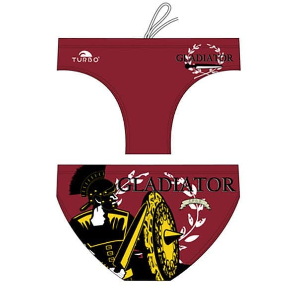 Turbo Simning Kalsonger Gladiator Röd L Man