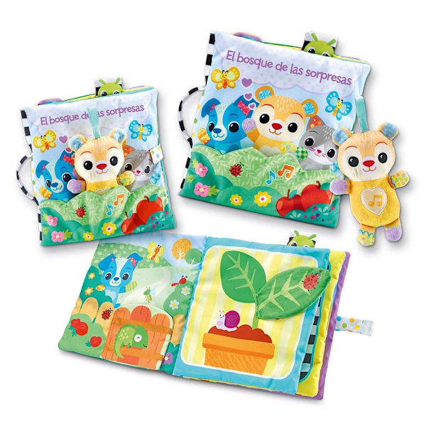 Vtech Den Sensoriske Bog Om Overraskelsesskoven