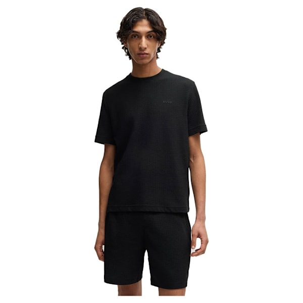 Hugo Austin Kortsærmet Pyjamas-t-shirt Sort L Mand