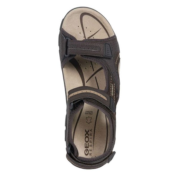 Geox Sandaler Uomo Strada Brun EU 43 Man