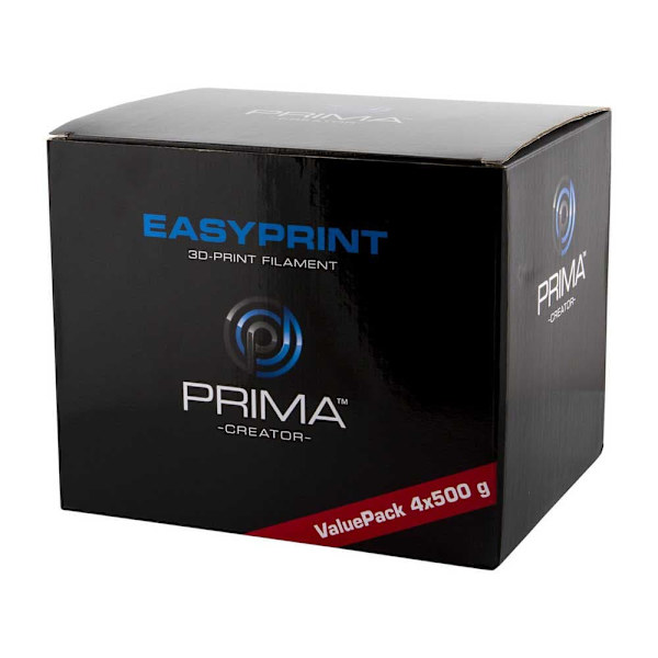 Primacreator Easyprint Petg Value Pack Filament 500g 1.75 Mm 4 Enheter