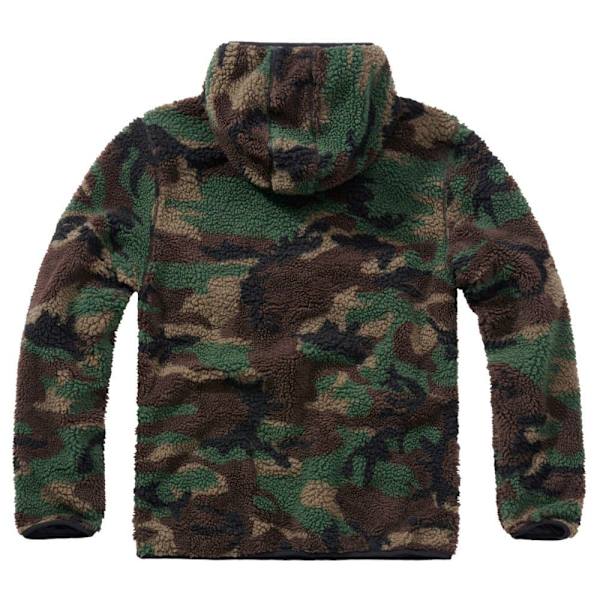 Brandit Jakke Teddy Worker Grøn 7XL Mand