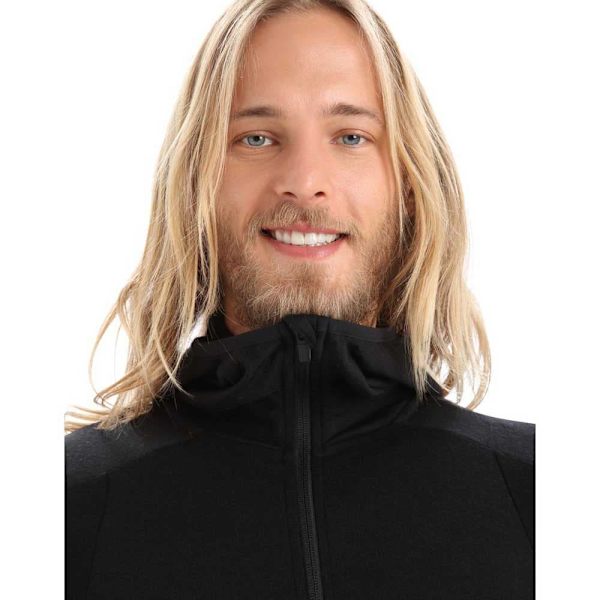 Icebreaker Sweatshirt Zone Knit Zip Sort M Mand