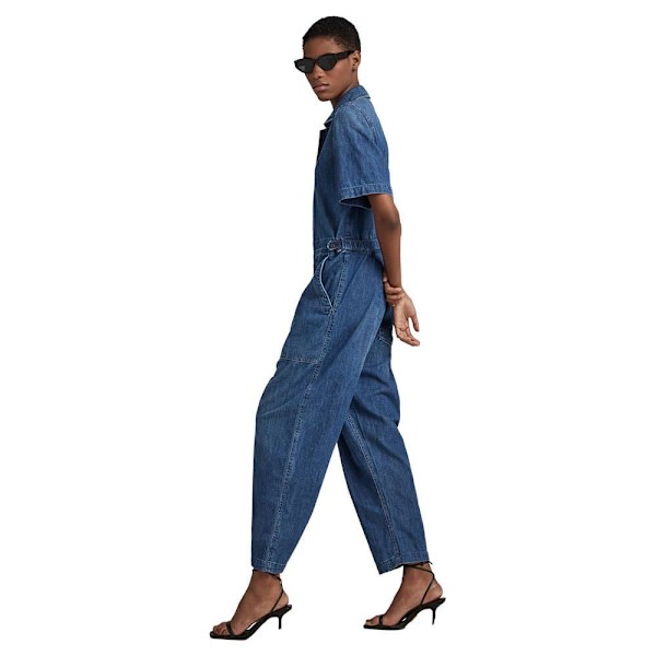 G-star Jumpsuit Relaxed Blå L Kvinna