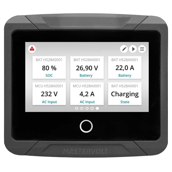 Mastervolt Kaukosäädin Easyview 5 Harmaa