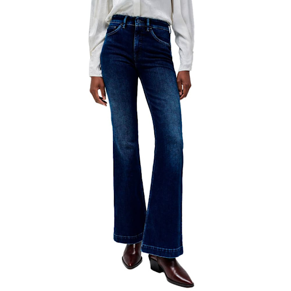 Salsa Jeans Faith Flare Premium Jeans Blå 28 / 34 Kvinde