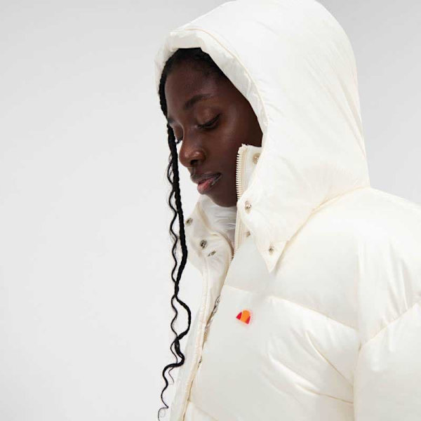 Ellesse Schwimmbad Jacka Vit 6 Kvinna