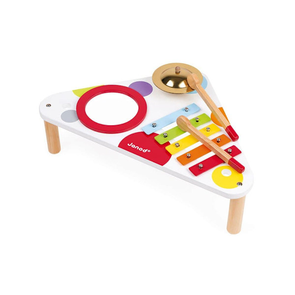 Janod Confetti Musical Table Flerfärgad 12 Months-3 Years