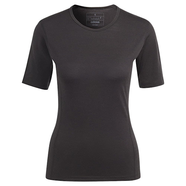 Adidas Kortærmet T-shirt Xperior Merino 200 Baselayer Sort S Kvinde