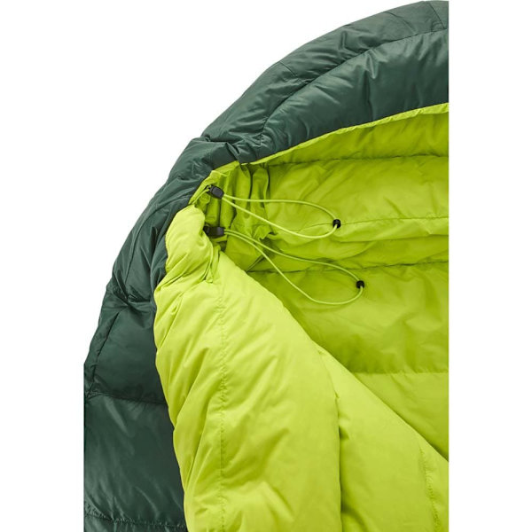 Nordisk Tension Comfort 600 Grönt Short / Left Zipper