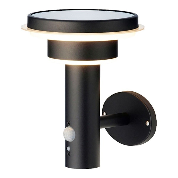 Lumineo Metallinen Aurinkopaneelivalaisin 71299 Musta