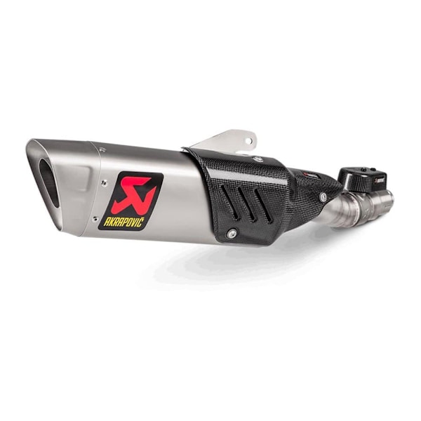 Akrapovic Lyddæmper Slip On Line Titanium Yzf-r6 17-18 Ref:s-y6so12-hapt Sort,Søvfarvet