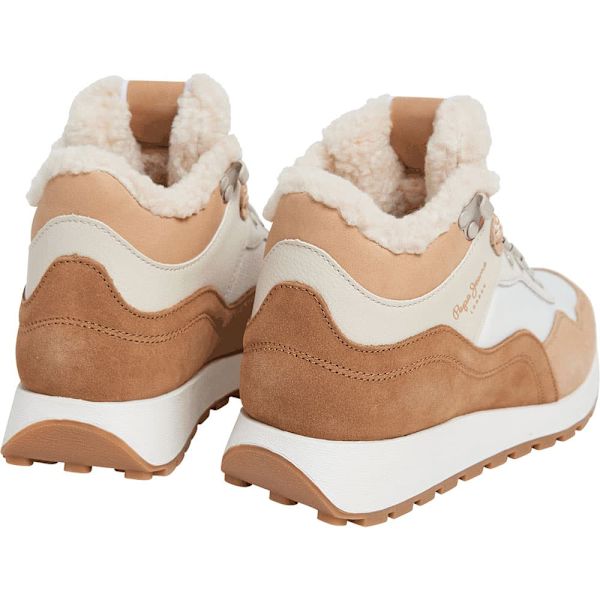 Pepe Jeans Dean Curve Sko Beige EU 37 Kvinde