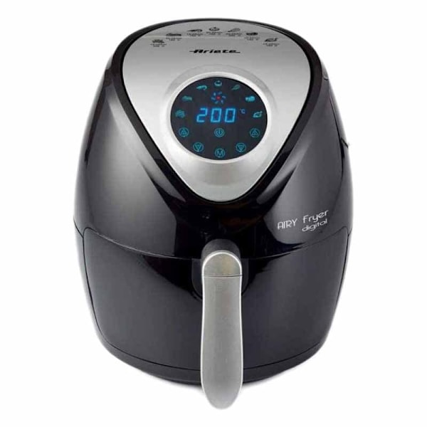 Ariete Luftfrituregryde A4616  5L / EU Plug Sort, Sølv