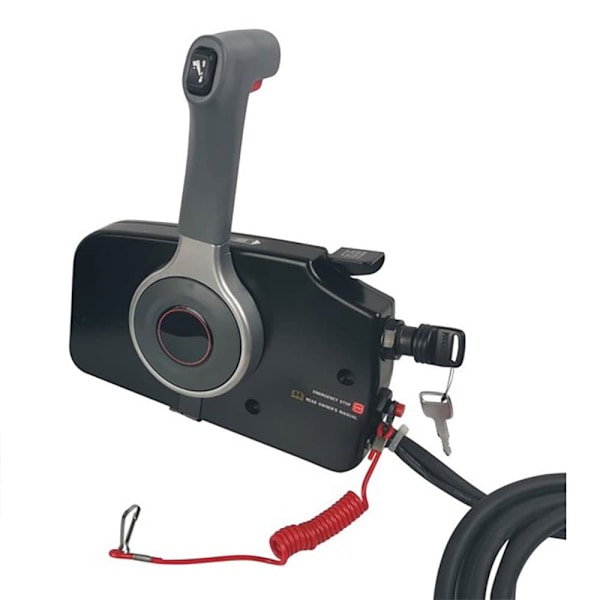 Recmar Sivuohjaus Suzuki Std Power Trim Musta