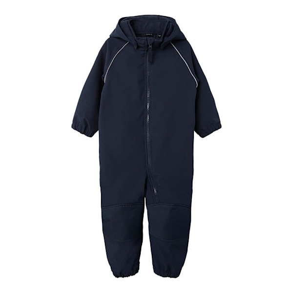 Name It Jumpsuit Alfa Softshell Solid Blå 12 Months