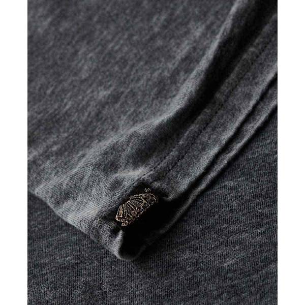 Superdry Retro Rocker T-shirt Med Korte ærmer Grå XL Kvinde